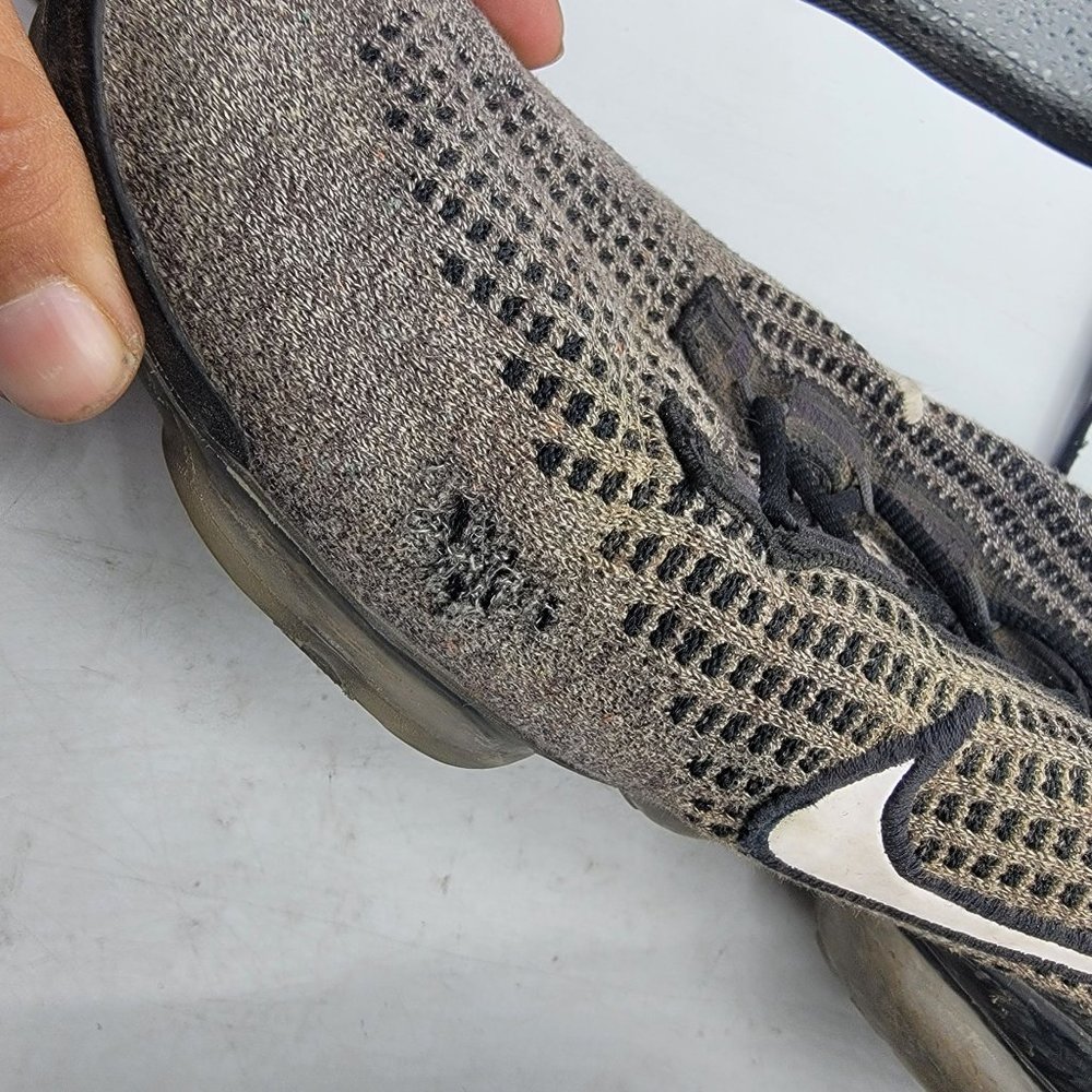 Nike Air Vapormax 2021 FK Flyknit Mens 12 Black White Anthracite Oreo DC9394-001 - Picture 14 of 15